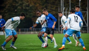 Aleksandr &Scaron;apovalov on erinevate Eesti noortekoondiste eest m&auml;nginud 39 kohtumist ja l&ouml;&ouml;nud 18 v&auml;ravat. Foto: Liisi Troska / jalgpall.ee