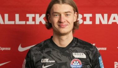 Daniil Pareiko esindab t&auml;navu Narva Transi. Foto: JK Narva Trans / Facebook