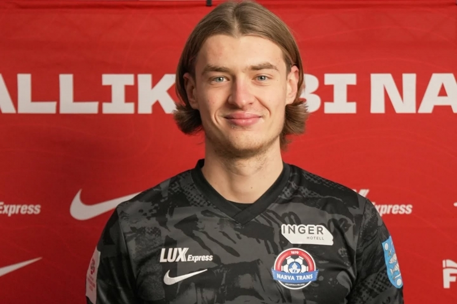 Daniil Pareiko esindab t&auml;navu Narva Transi. Foto: JK Narva Trans / Facebook