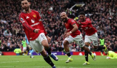 Manchester United lustis linnarivaali kulul. Foto: Scanpix / Darren Staples / AFP