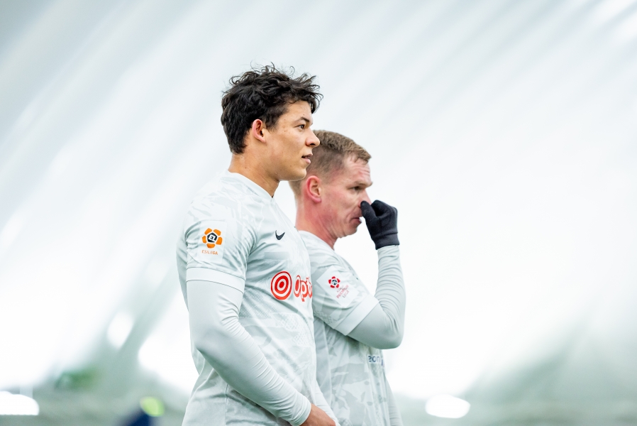 Taaniel Usta oli Flora jaoks tasuta t&auml;iendus. Foto: Svetlana Valijeva