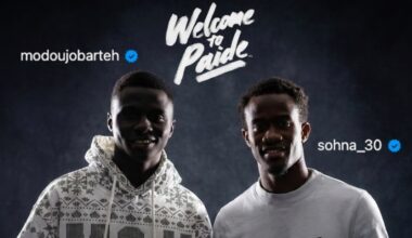 Ametlik: Paide Linnameeskonnaga liitusid Gambia passiga ääreründaja ja poolkaitsja