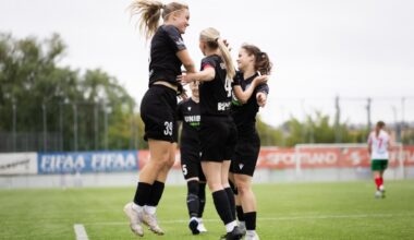 Jane Mirjam otsustas Flora kasuks. Foto: Katariina Peetson / jalgpall.ee