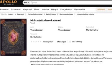 Raamatupoed müüsid pedofiil Venno Loosaare lasteraamatut