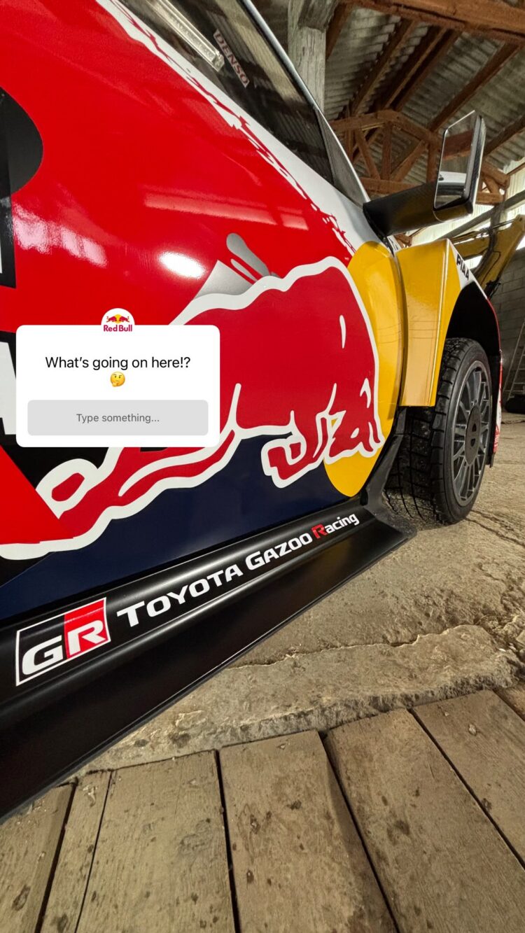 Sebastien Ogier 2026 Toyota GR Yaris Rally1, Foto: Red Bull Racing