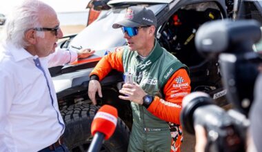 Dakari rallil napilt esikolmikust välja jäänud Sebastien Loeb: autod on erakordselt võimsad, ainult rehvid purunevad