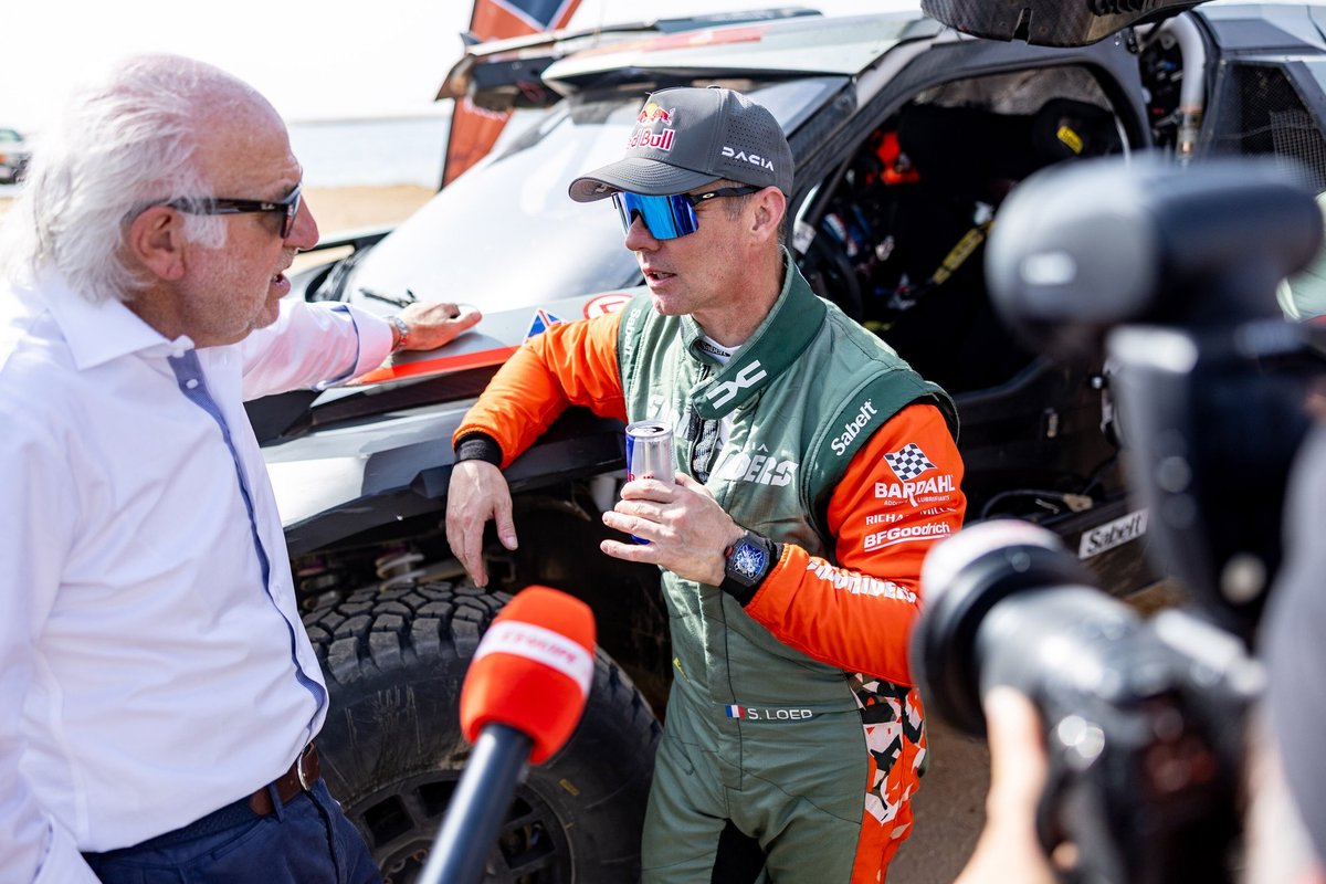 Dakari rallil napilt esikolmikust välja jäänud Sebastien Loeb: autod on erakordselt võimsad, ainult rehvid purunevad