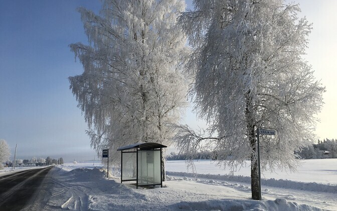 Ööl vastu pühapäeva langeb temperatuur kuni -25 kraadini | ilm