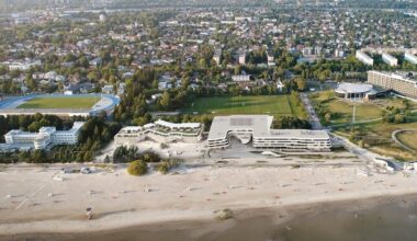 Pärnu rannas käib uue spaa- ja konverentsihotelli ehitus | Majandus