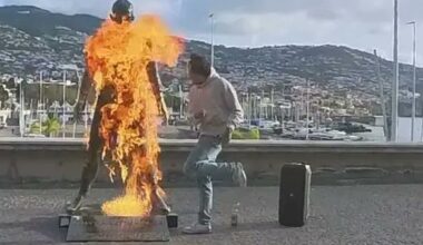 VIDEO | Nooruk pani Cristiano Ronaldo kuju põlema