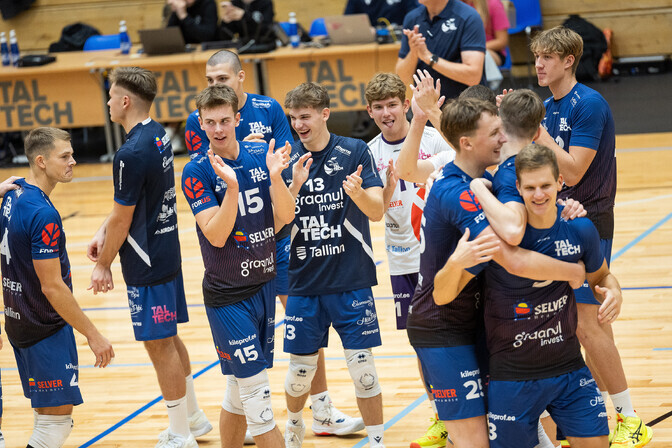 Selver x TalTech naaseb Lätist kahe võiduga | Võrkpall