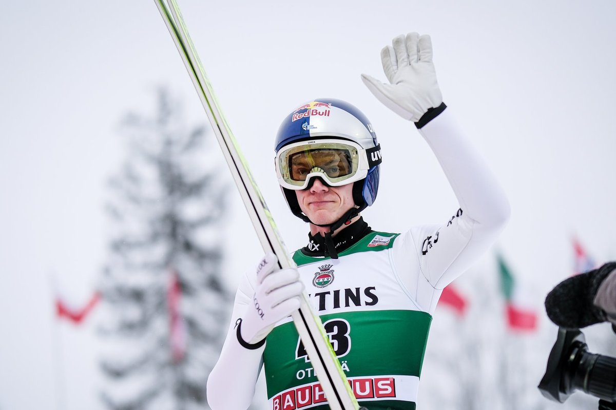 Kristjan Ilves tegi Oberhofi MK-etapi varuvõistlusel ebasoodsa tuule kiuste hea hüppe