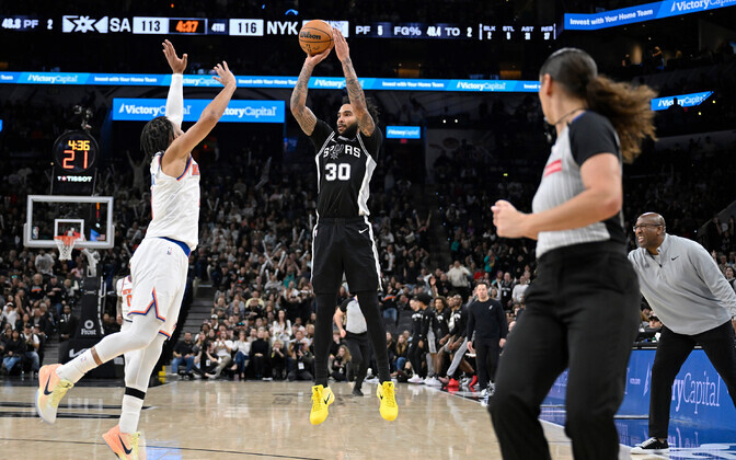 Spurs võttis Champagnie'i viskekontserdi toel revanši | Korvpall