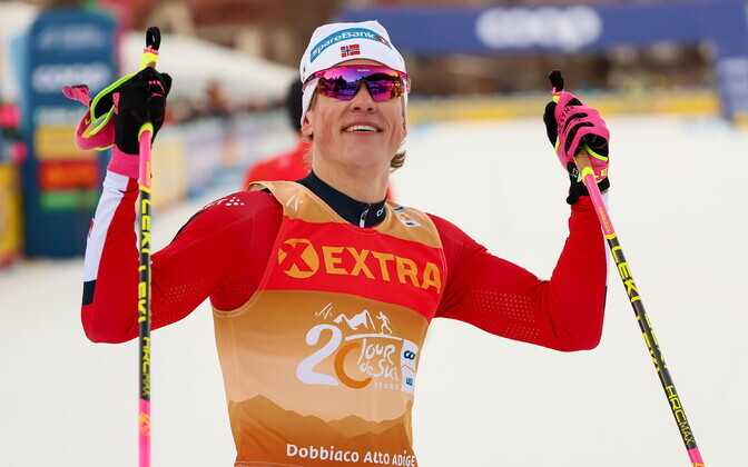 Kläbo võitis Tour de Ski jälitussõidu | Suusatamine