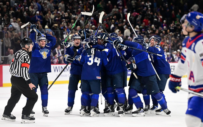 Soome lülitas tiitlikaitsja USA konkurentsist välja | Jäähoki