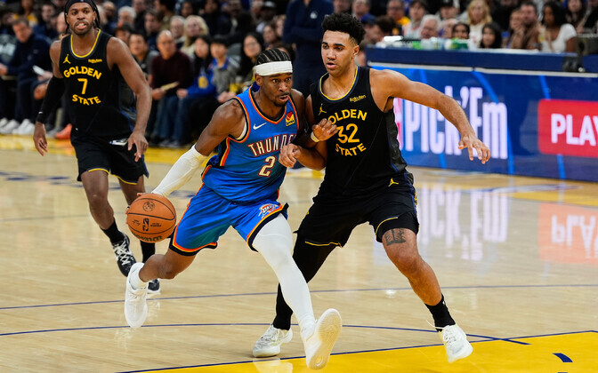 Thunder jooksis põhimeesteta mänginud Warriorsist üle | Korvpall