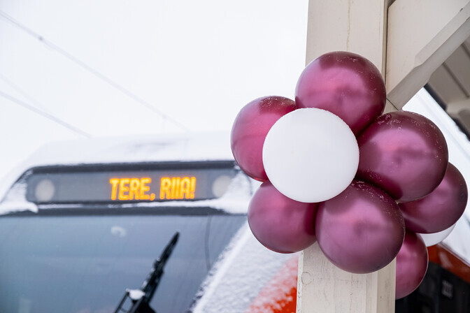 Tartu–Riia rongiliin tegi avasõidu | Eesti