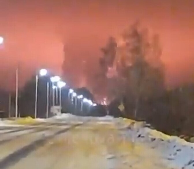 Meedia: Venemaal Lipetski oblastis põleb naftahoidla | Välismaa