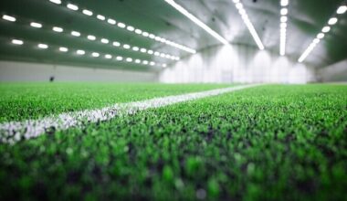 EJL-i jalgpallihalli kunstmuru läbis uuenduskuuri | Jalgpall