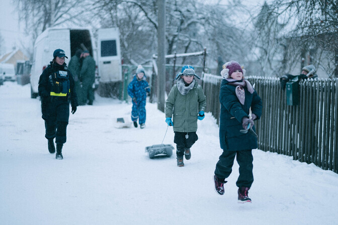 Pildid: Jõhvis algasid German Golubi uue filmi "Teie teenistuses" võtted | Film