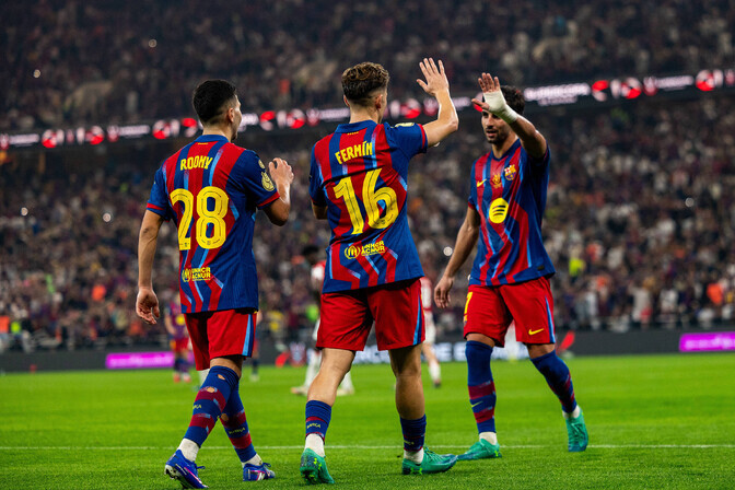 Barcelona marssis kindla sammuga superkarikafinaali | Jalgpall