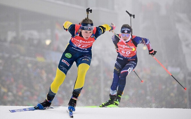 Elvira Öberg järgis õe eeskuju, Regina Ermits 23. | Laskesuusatamine