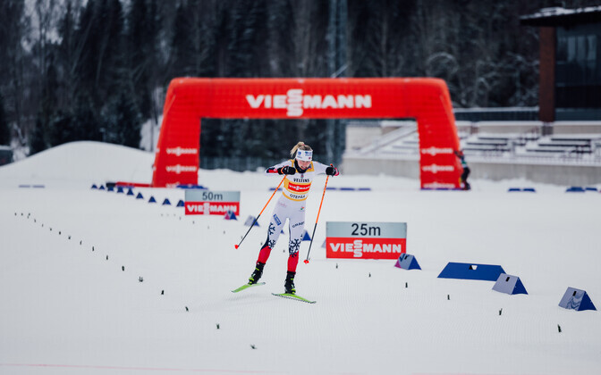 Tuul ei lubanud naisi hüppama, võit läks norralannale | Kahevõistlus