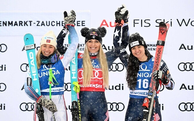 Vonn pani oma kogemused maksma | Mäesuusatamine