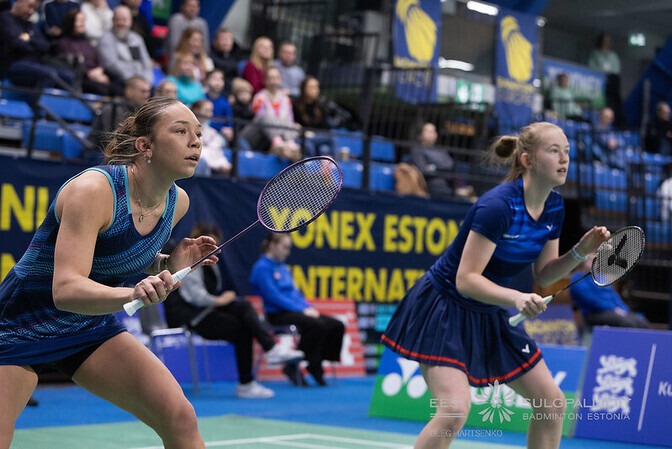 Kruus ja Üprus said kodusel karikaetapil kolmanda koha | Sulgpall