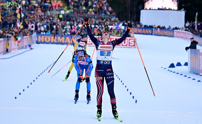 Kirkeeide lõpuspurt tõi võidu Norrale, Eesti 15. | Laskesuusatamine