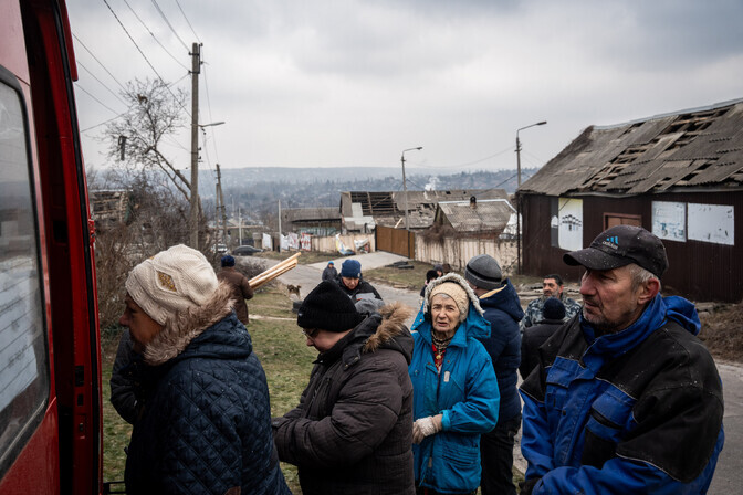 ERR Ukrainas: Kramatorskist on saanud põgenike transiidikeskus | Välismaa