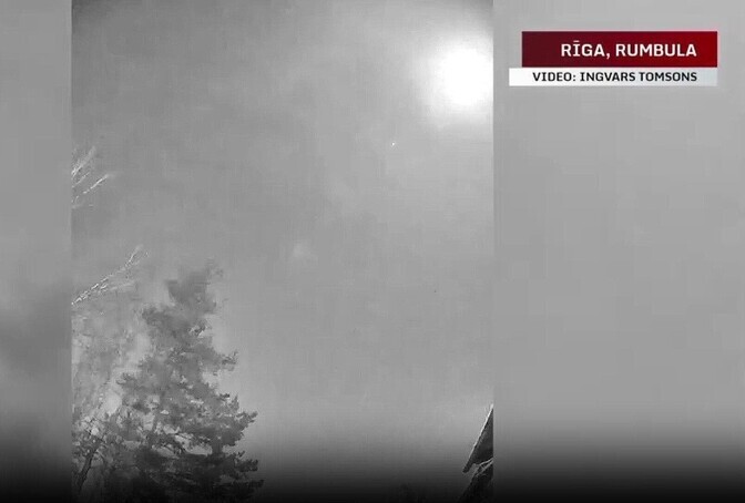 Eesti ja Läti taevas sähvatas kolmapäeva õhtul haruldane boliid | Universum