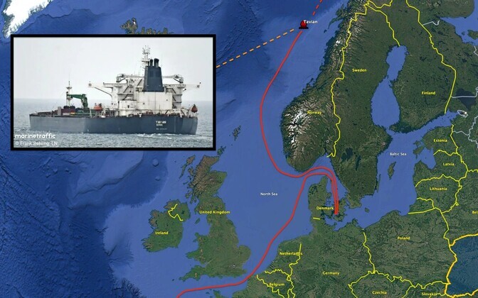 Saksamaa blokeeris varilaevastiku tankeri sisenemise Läänemerele | Välismaa