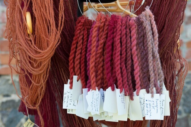 ERM-is avatud näitus jutustab loo looduslikest tekstiilvärvidest Eestis | Kunst