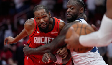 Rockets teenis kodupubliku ees tabelinaaber Timberwolvesi üle võidu | Korvpall