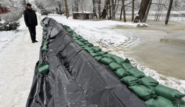 Põltsamaal tõusis jõgi üle kallaste | Eesti