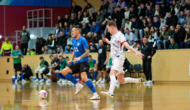 Galerii: Saalijalgpallikoondis jäi väravaterohkes mängus napilt Norrale alla | Jalgpall