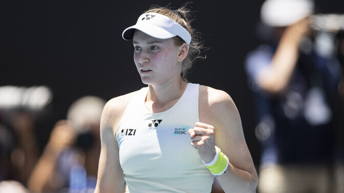 Rõbakina võimas serv jättis Swiatekile Austraalias taas tühjad pihud | Tennis