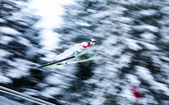 Kristjan Ilves tegi proovivõistlusel hea hüppe | Kahevõistlus