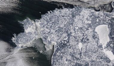 Satelliidifoto: Läänemere jääkate on kasvanud 90 000 ruutkilomeetrini | Keskkond