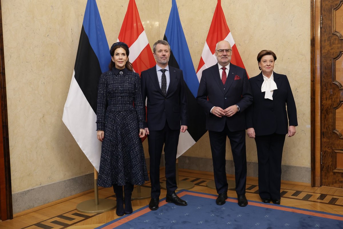 FOTOD | Taani kuningas Frederik X ja kuninganna Mary on täna ja homme Eestis riigivisiidil