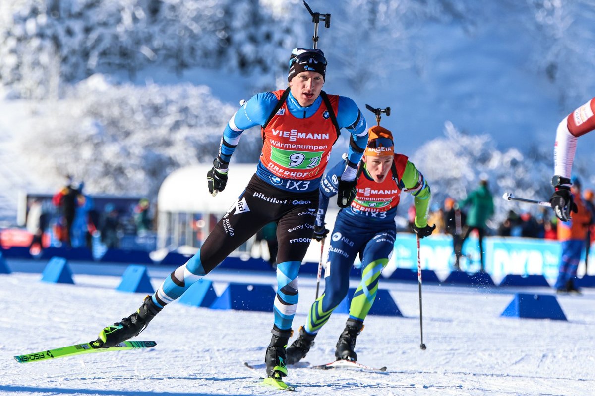 Eesti laskesuusamehed põrusid Ruhpoldingi MK-etapil sprindis kollektiivselt. Siimer: liikusin enda arust kiirelt