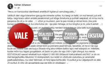 FAKTIKONTROLL | Peruu ei liigita transsoolisust enam psüühikahäireks