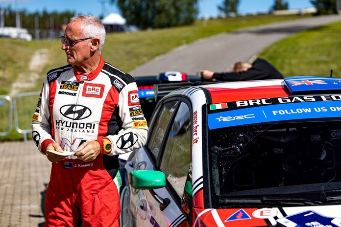John Kennard 2024. aasta Delfi ERC Rally Estonial.