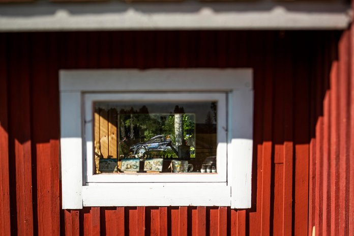 Hayden Paddon ja John Kennard 2022. aasta Rally Estonial. 