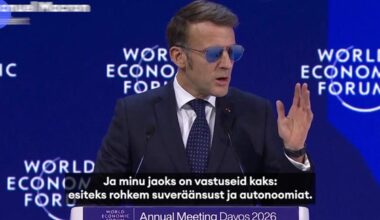 VIDEO | „Õnnelikul vasallil ja õnnetul orjal on vahe.“ Euroopa liidrid teatasid Davosi kohtumisel, et suhted USA-ga on lõplikult muutunud