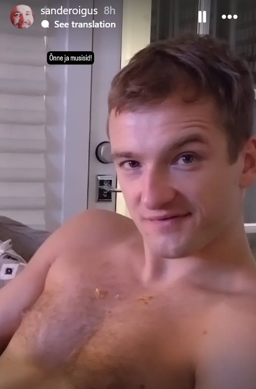 Sander Õiguse õnnesoov Ari Mattile.