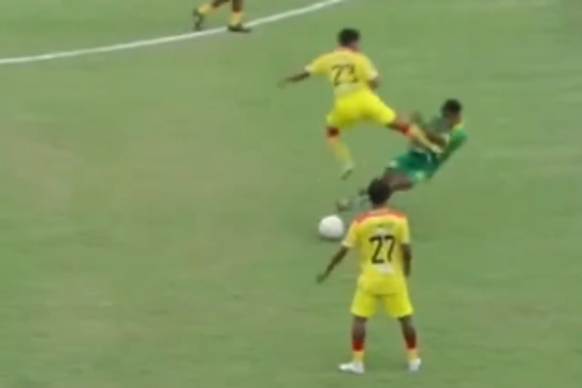 VIDEO | Karatevõtte teinud jalgpallurile määrati eluaegne mängukeeld