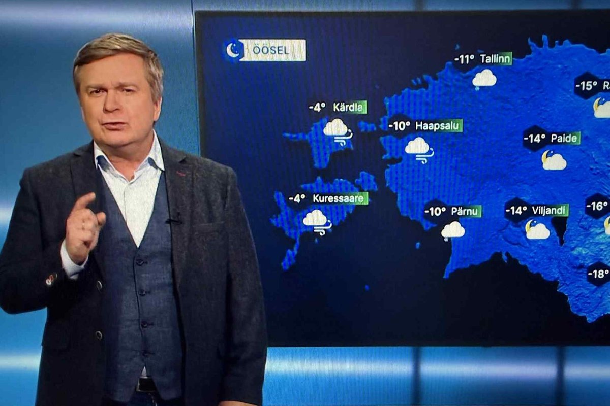 „Sooja saamiseks võite ka naise endale kaissu võtta!“ Kristjan Jõekalda proovis „TV3 uudistes“ ilmateadustaja ametit