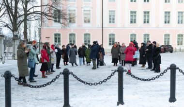 FOTOD | Riigikogu ees toimus meeleavaldus Istanbuli konventsiooni kaitseks